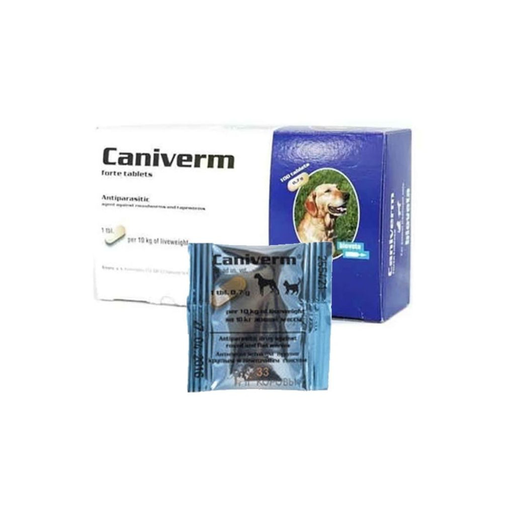 Caniverm Tablet – Deworming for Dogs &amp; Cats