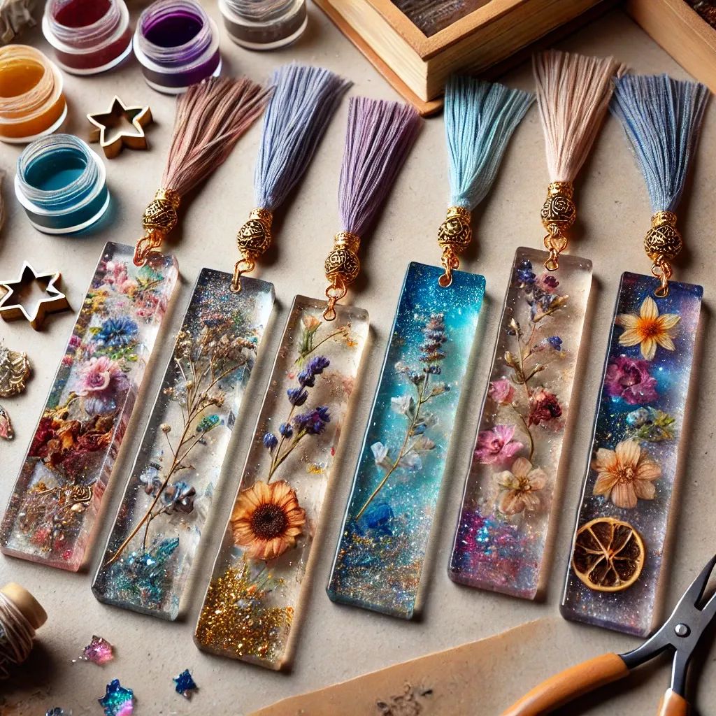 Handmade Resin Bookmarks – Stylish &amp; Unique Reading Accessory