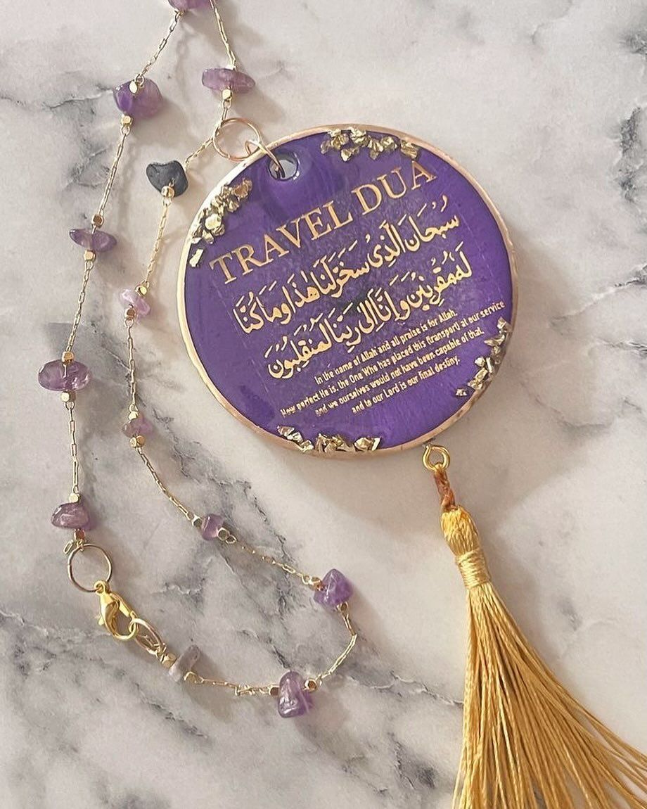 Handmade Resin Car Hanging – Stylish Car Interior Accessory