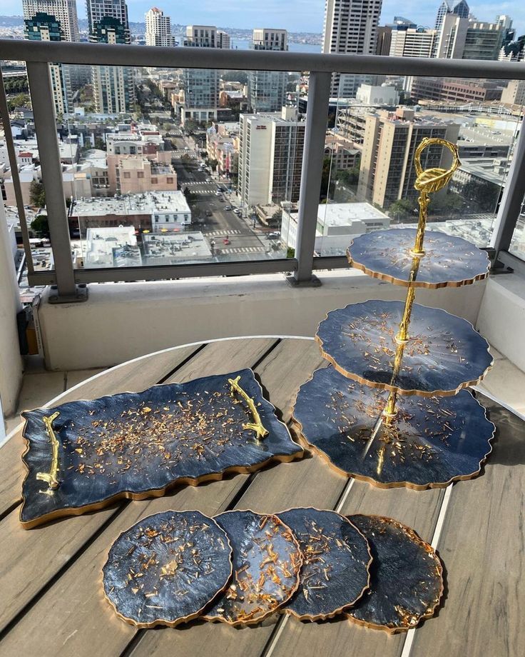 Handmade Resin Trays – Elegant Keepsake for Nikkah, Engagement &amp; Anniversaries