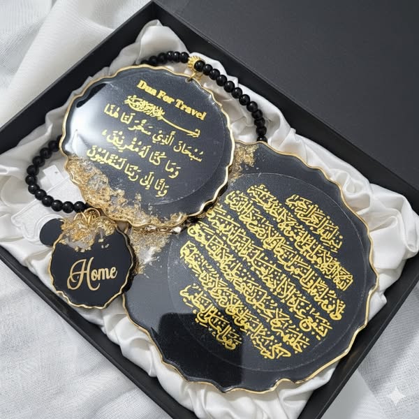 Handmade Resin Car Hanging – Stylish Car Interior Accessory