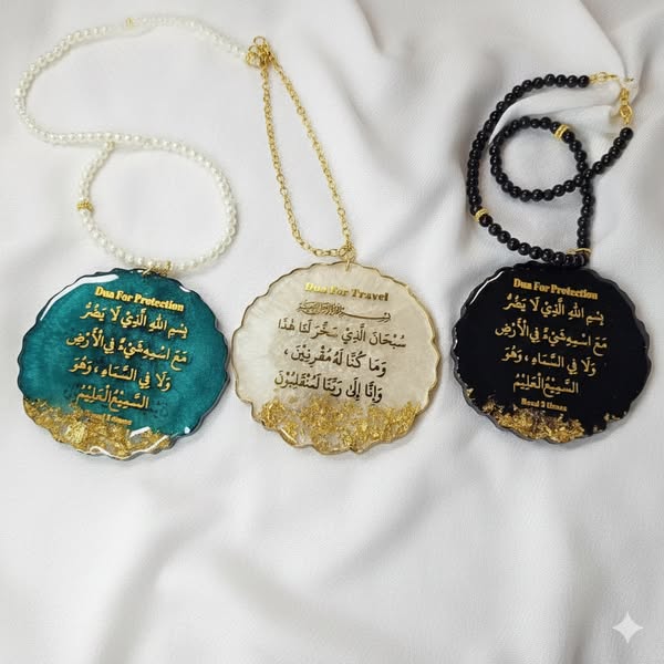 Handmade Resin Car Hanging – Stylish Car Interior Accessory