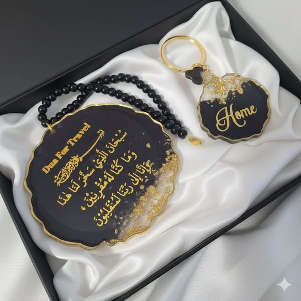 Handmade Resin Car Hanging – Stylish Car Interior Accessory