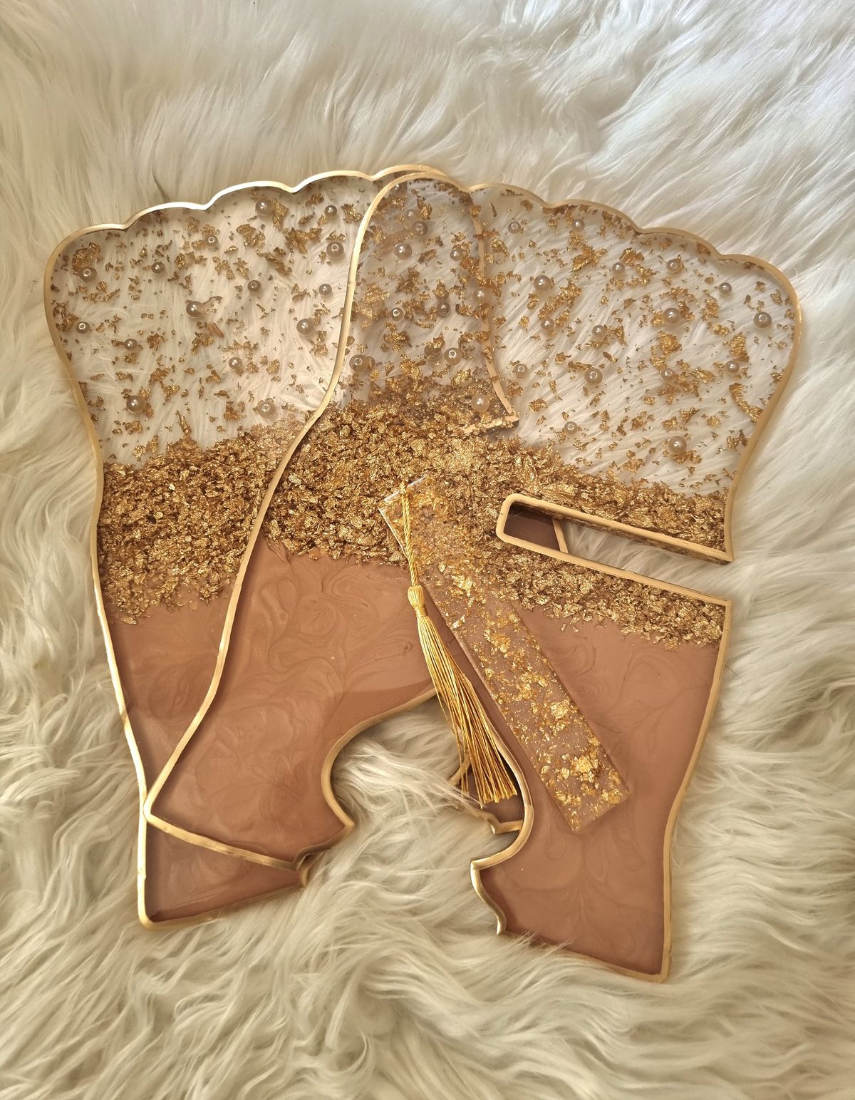 Handmade Resin Quran Rehal – Elegant &amp; Unique Islamic Decor