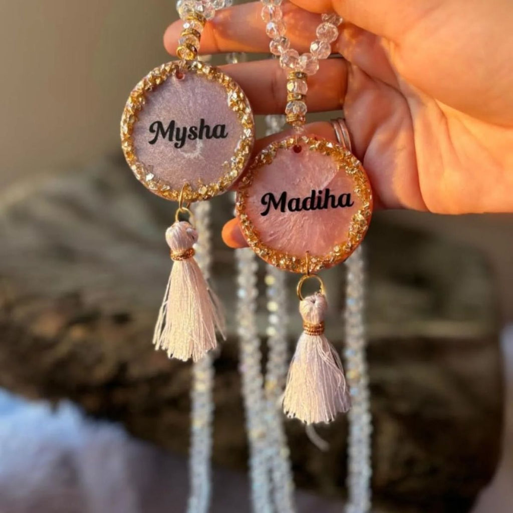 Handmade Resin Car Hanging – Stylish Car Interior Accessory