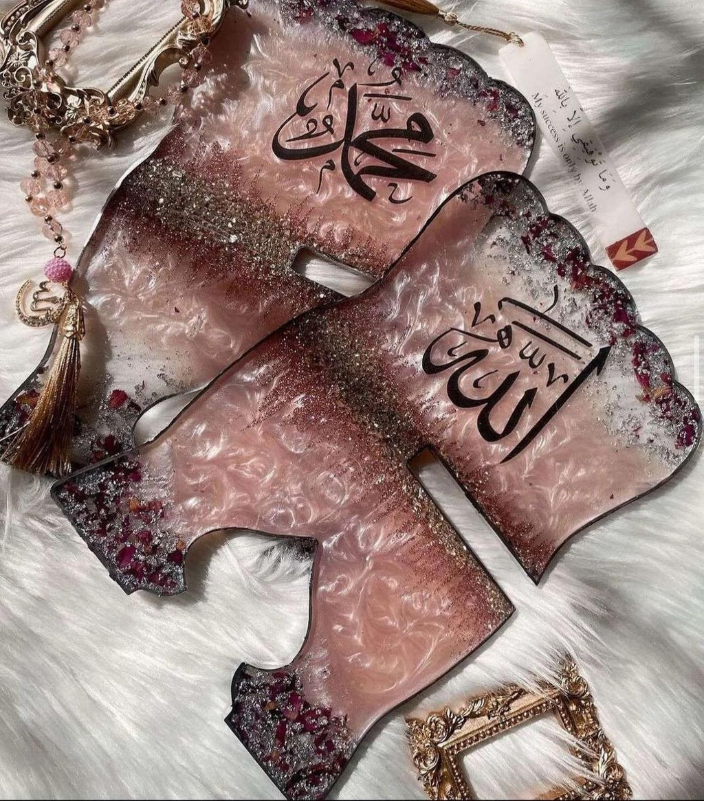 Handmade Resin Quran Rehal – Elegant &amp; Unique Islamic Decor