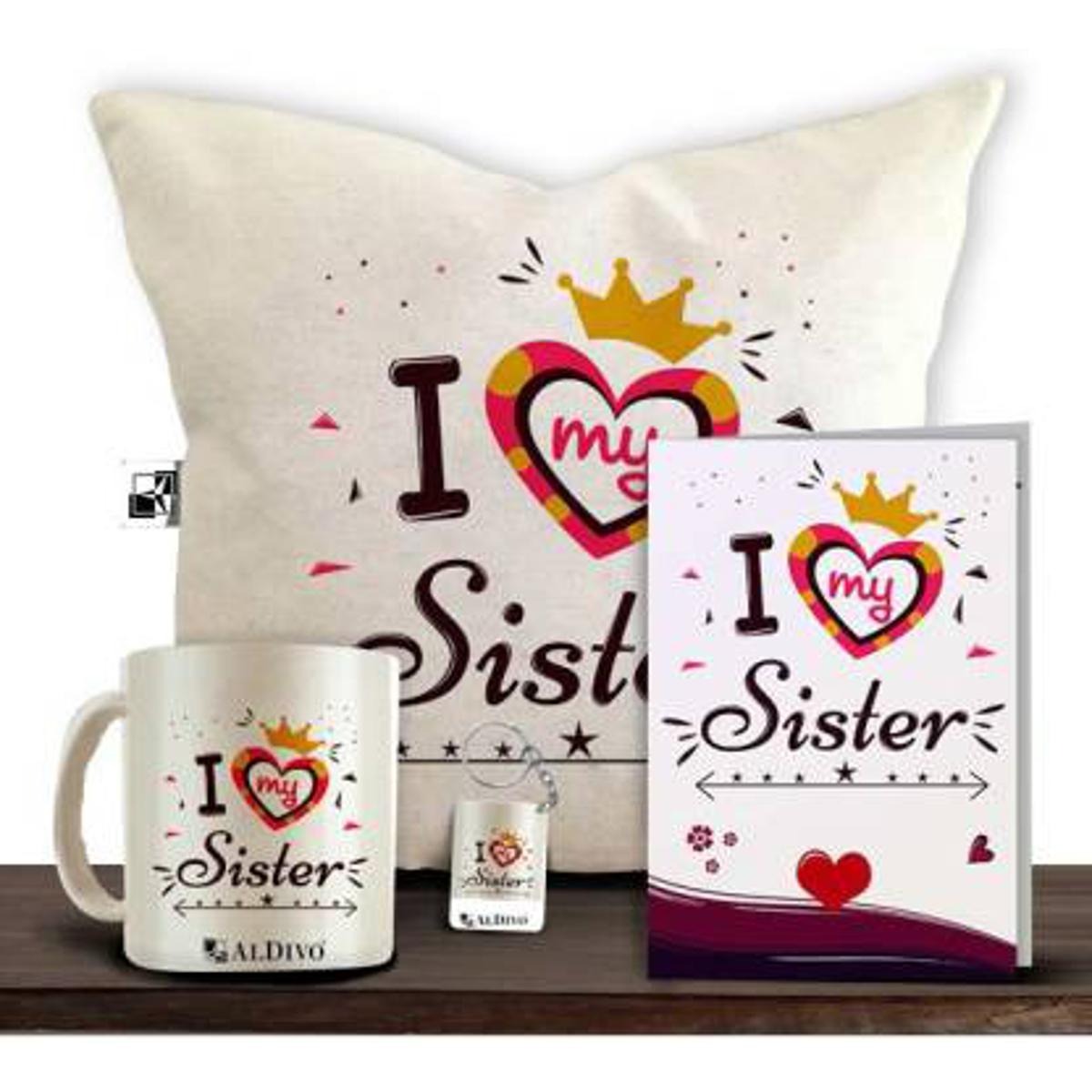 3-in-1 Customized Gift Set – Mug, Plate &amp; Cushion