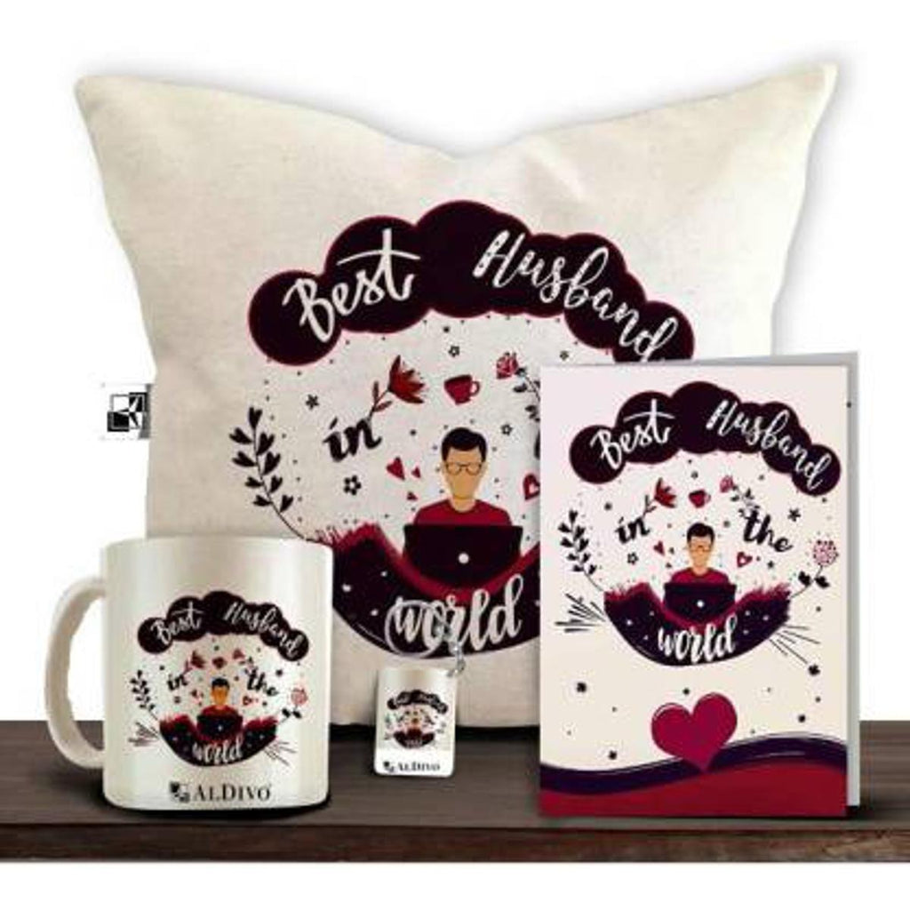 3-in-1 Customized Gift Set – Mug, Plate &amp; Cushion