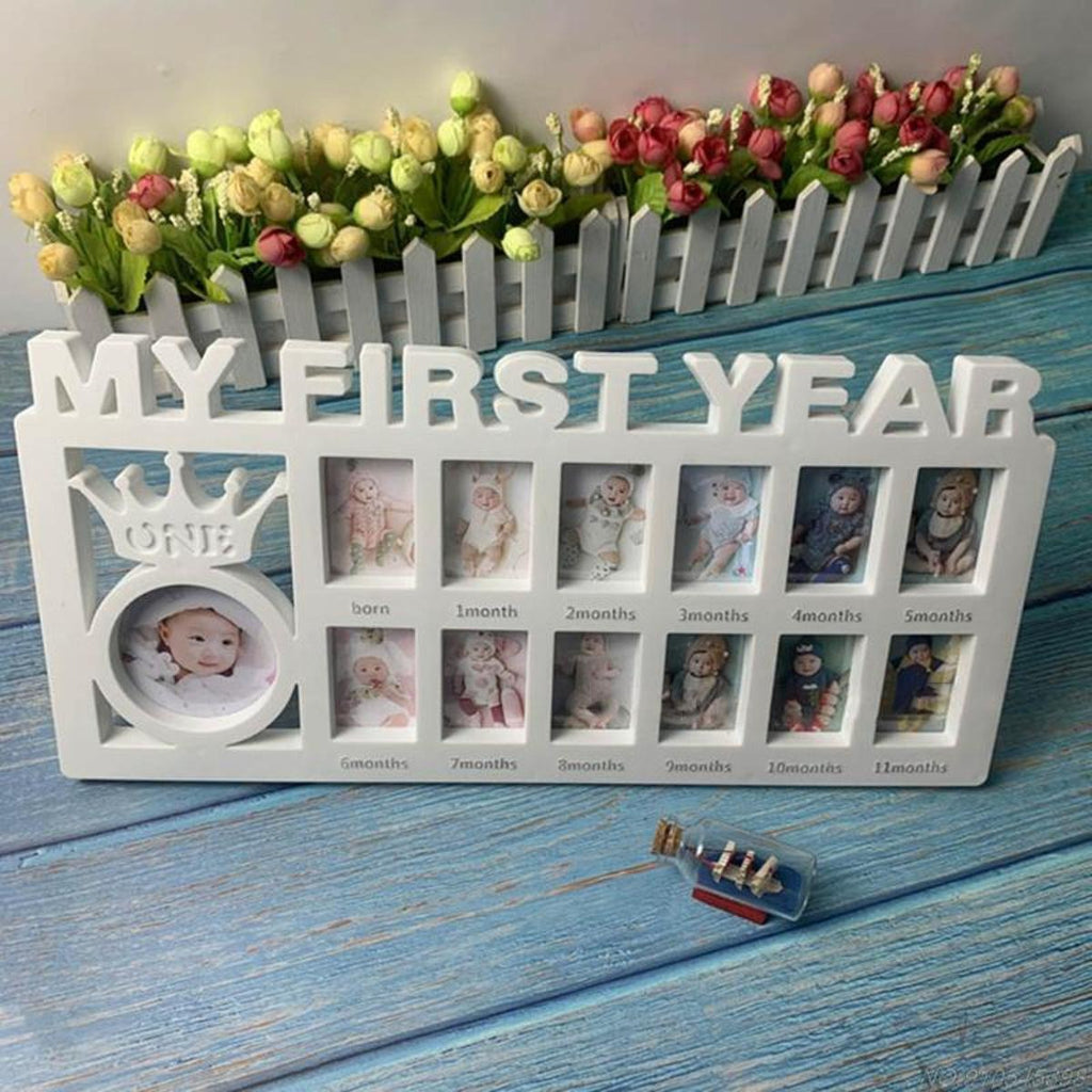 Kids 12-Month Frame – Personalized Baby Memory Frame