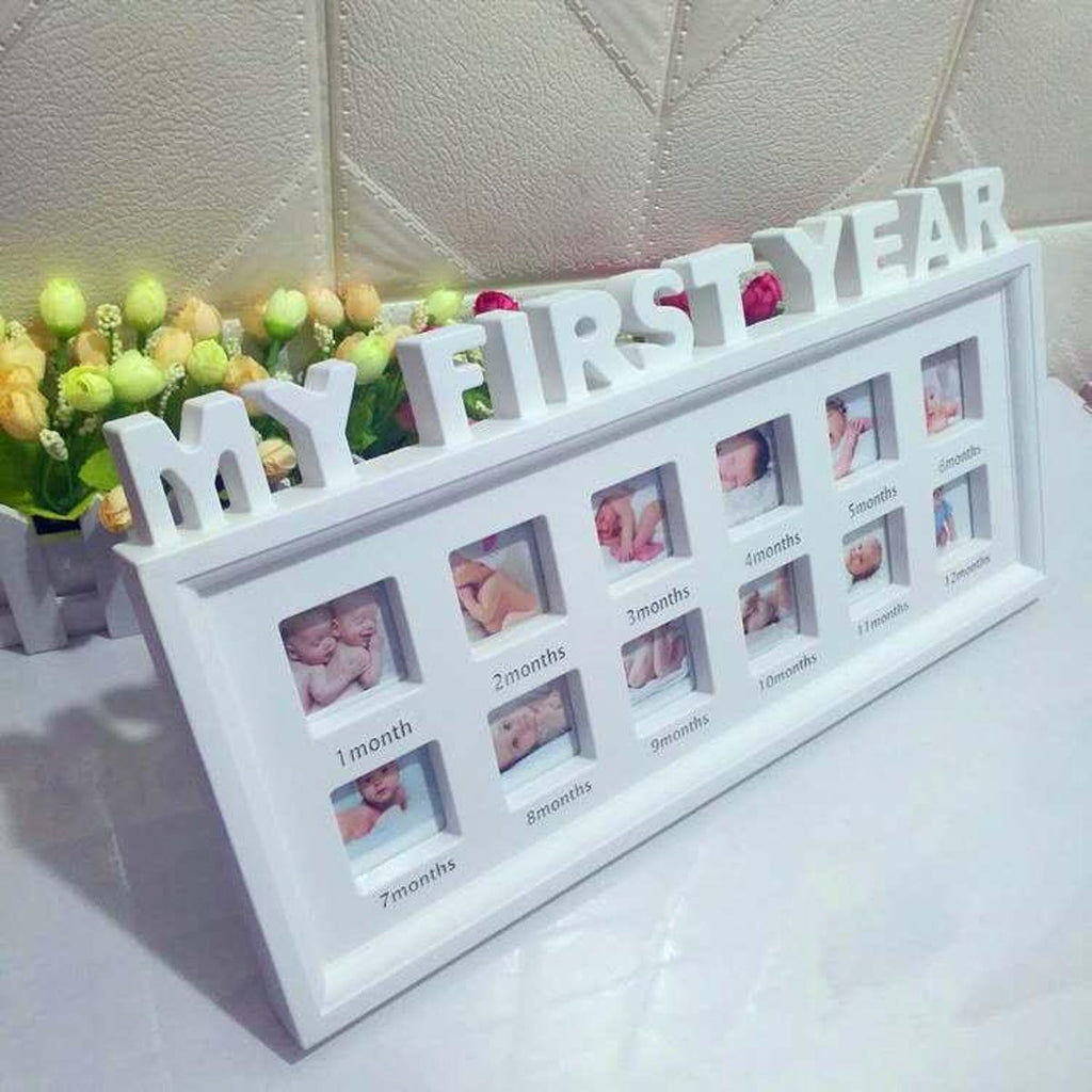 Kids 12-Month Frame – Personalized Baby Memory Frame