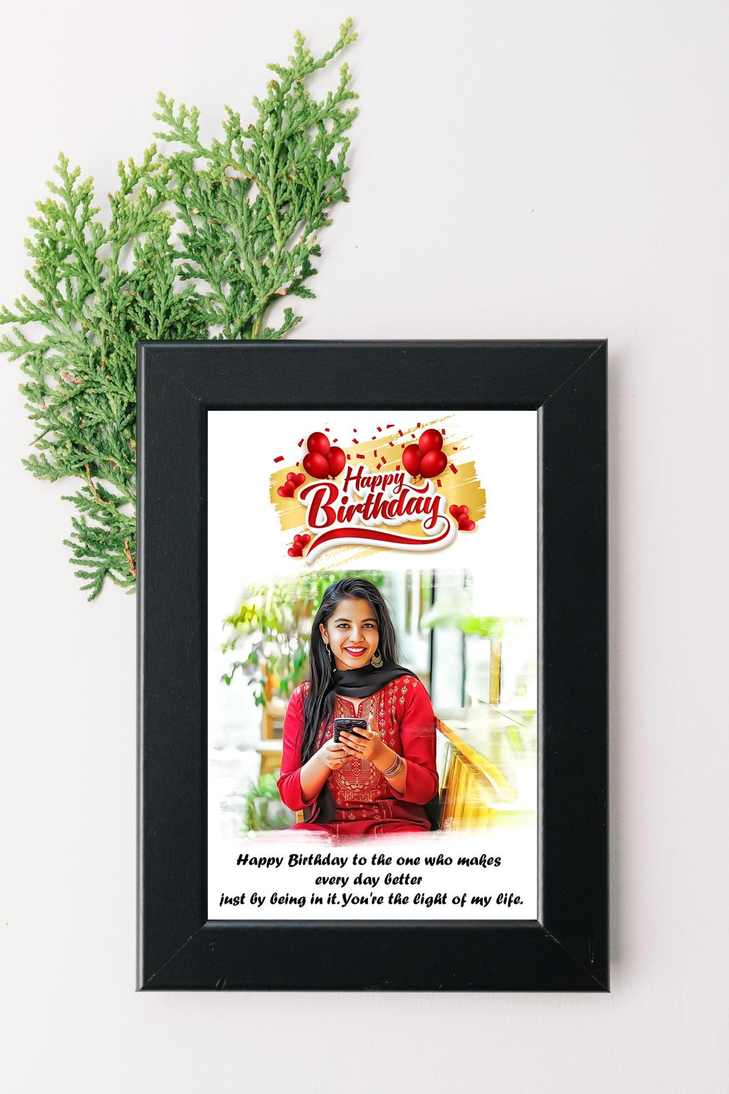 Single Photo Frame – Personalized