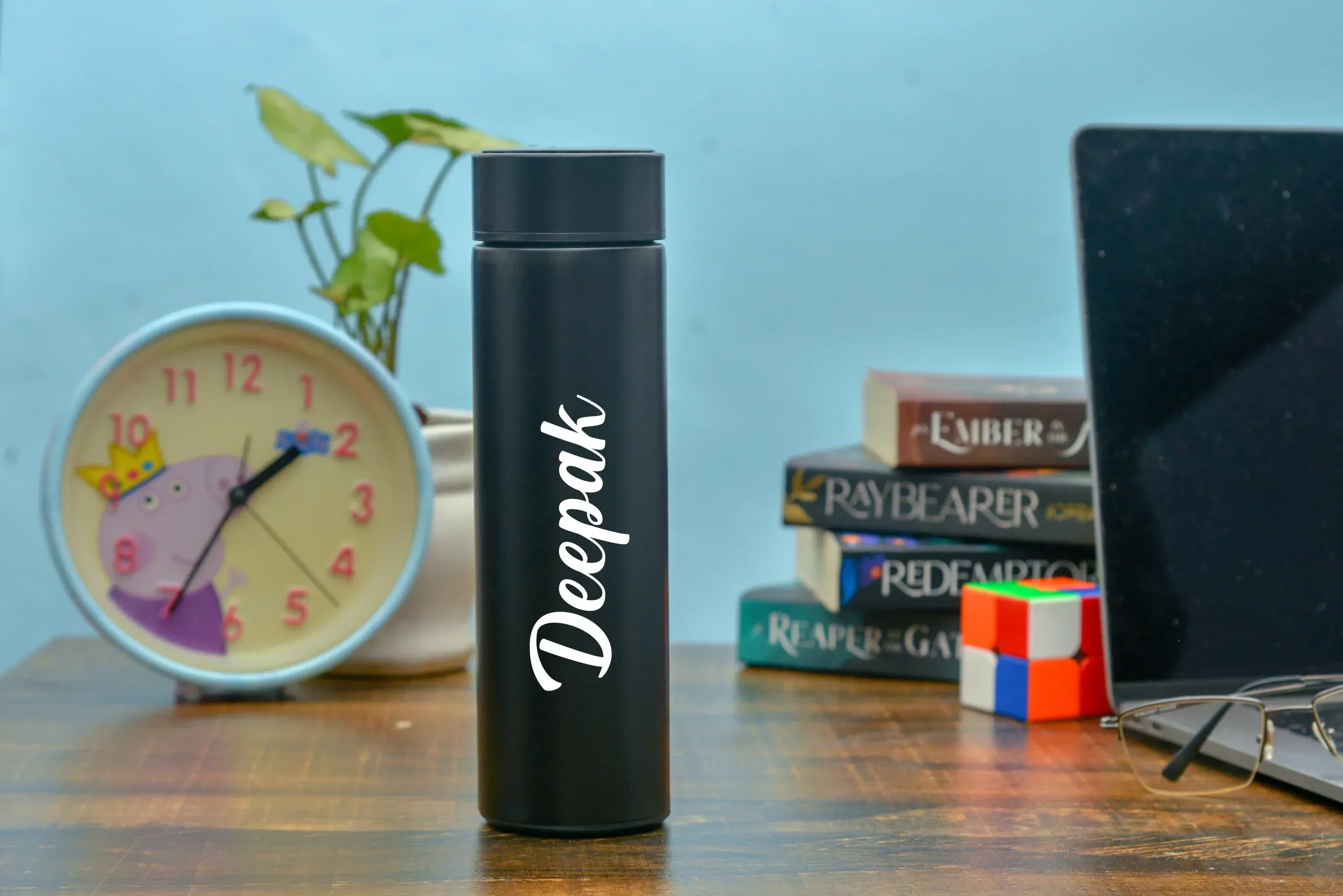 Customizable Temperature Bottle – Personalized