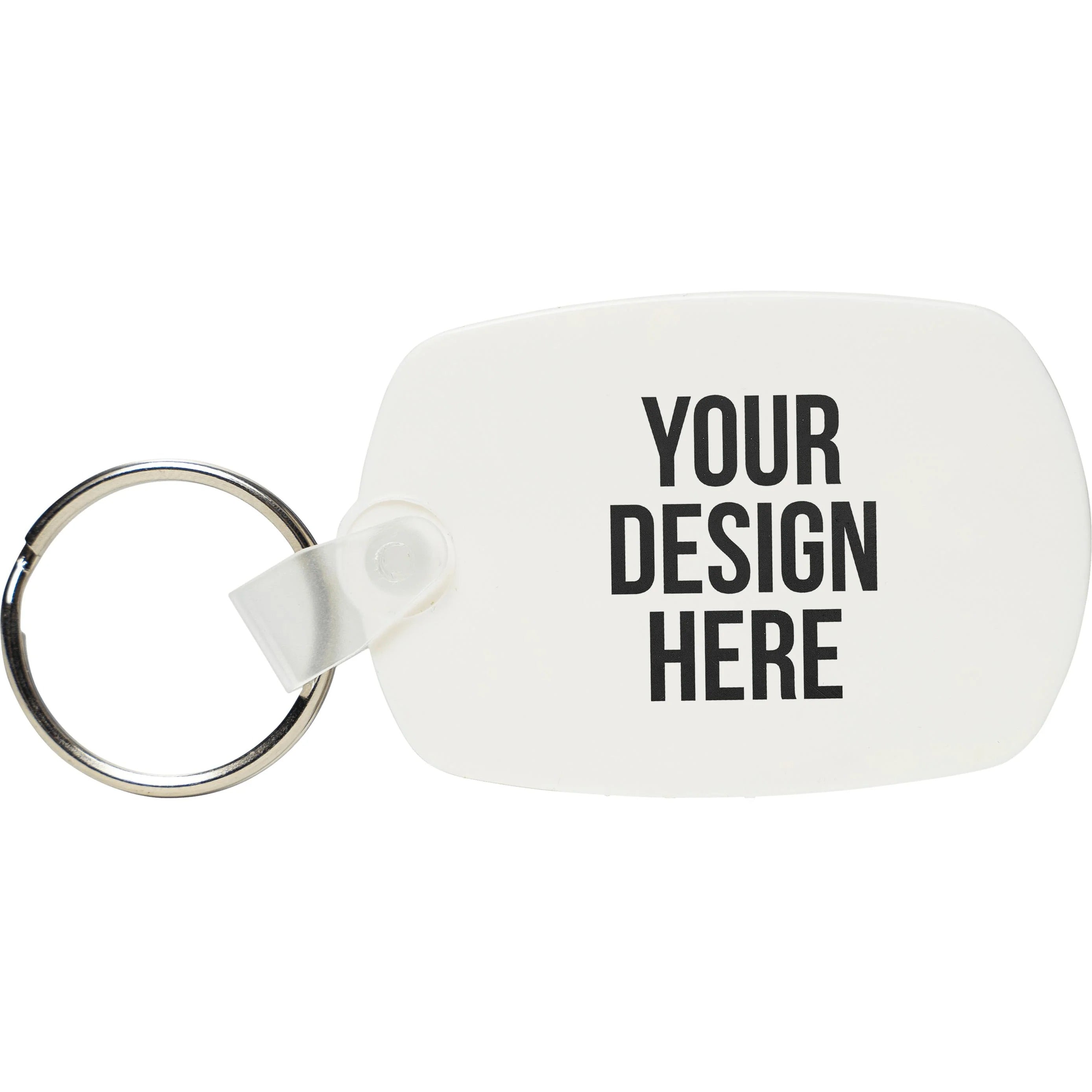 Customizable Plastic Keychain – Personalized