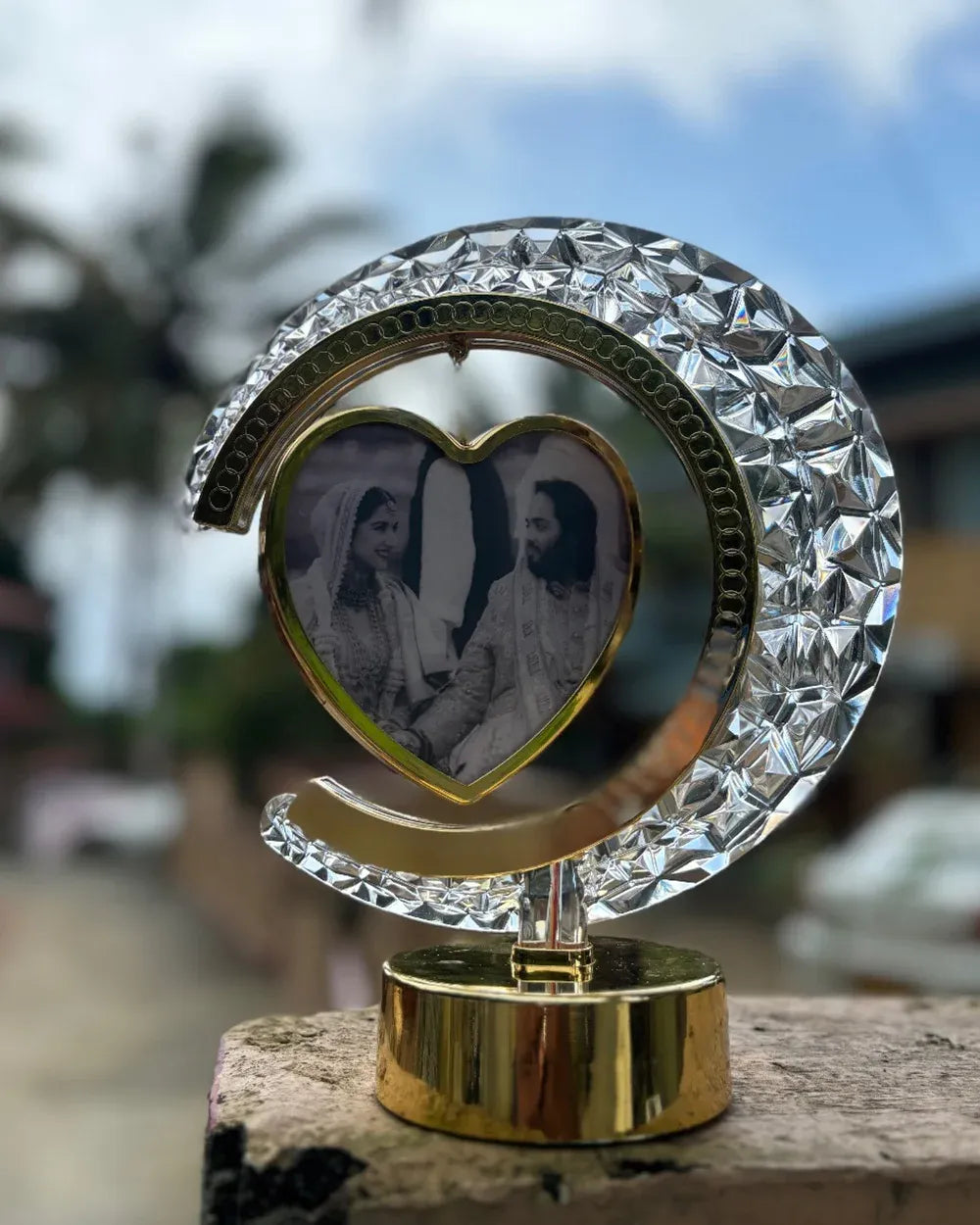 Moon Shape Magic Frame – Personalized