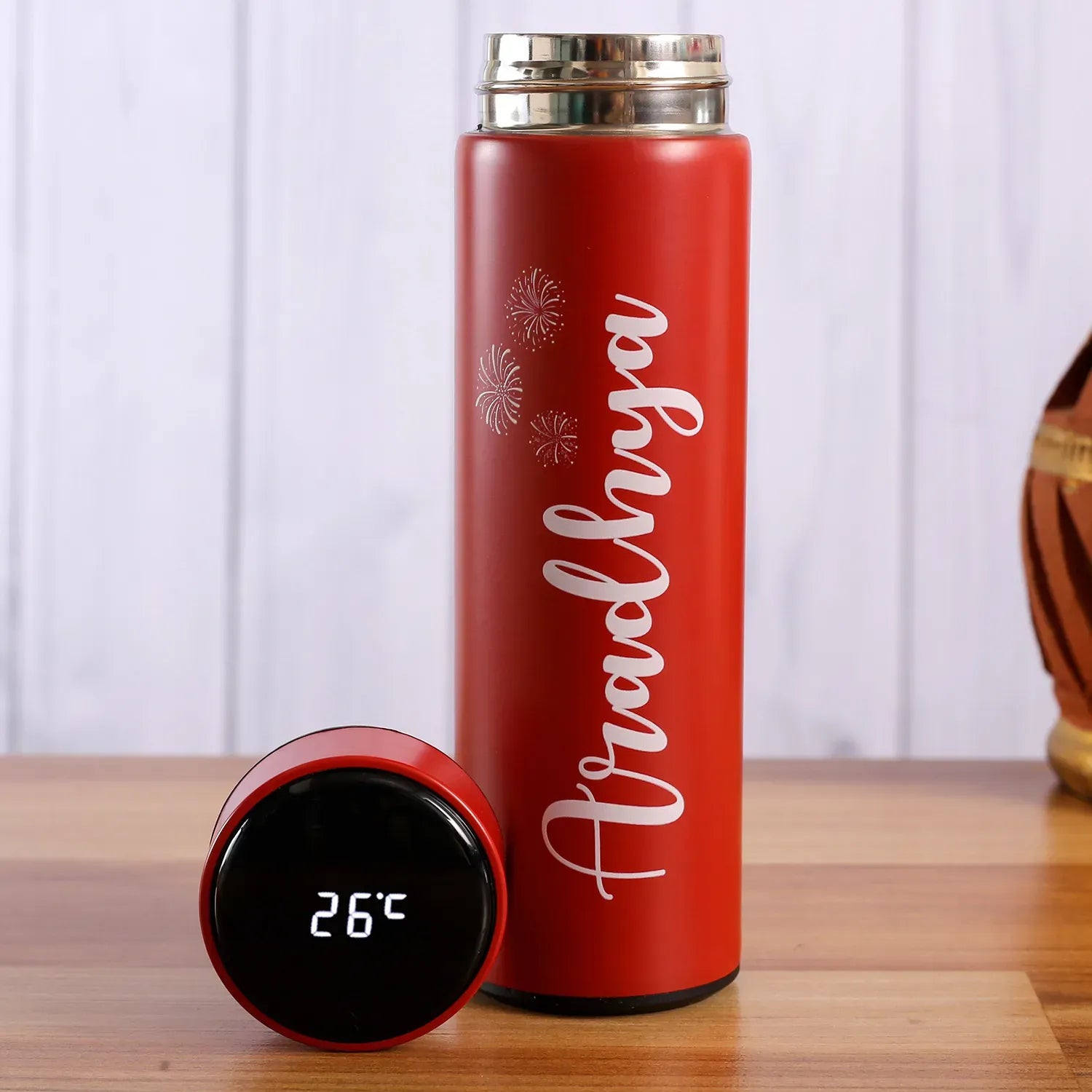 Customizable Temperature Bottle – Personalized