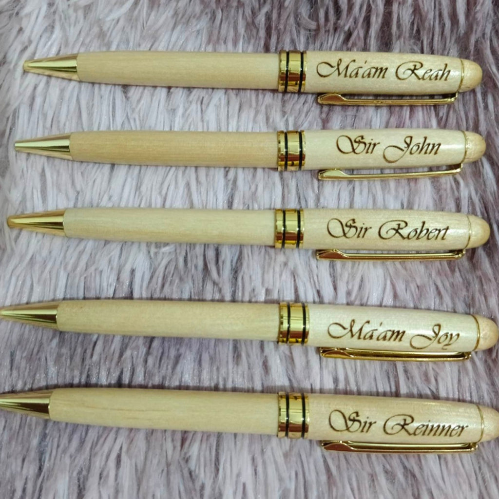 Customizable Wood Pen – Personalized