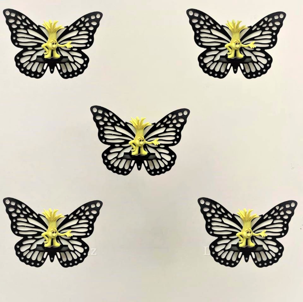 Butterfly Wall Shelf – Pack of 3