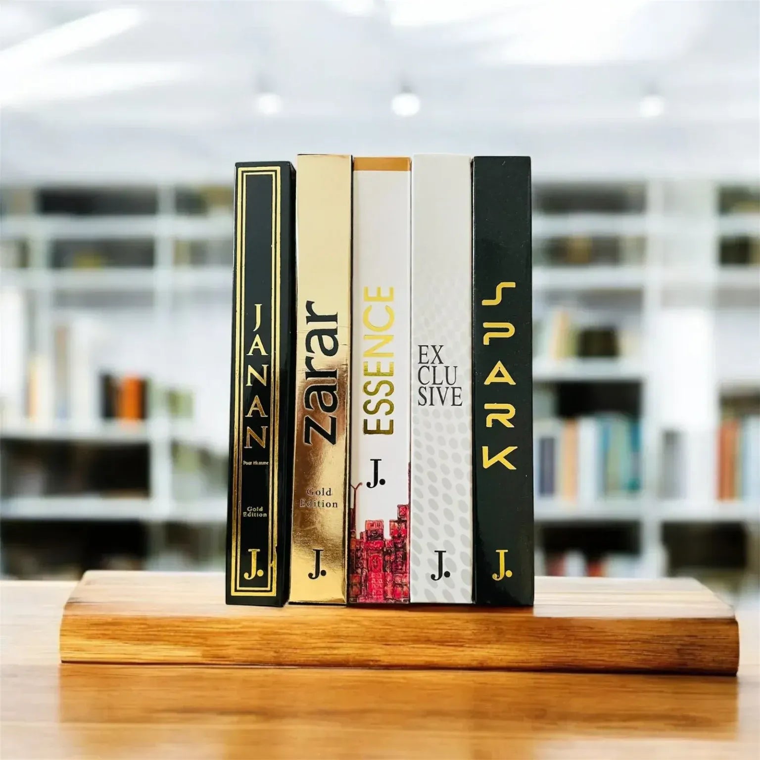 Pack of 5 Pen Perfumes – Zarar, Janan, J., Spark, J. Exclusive