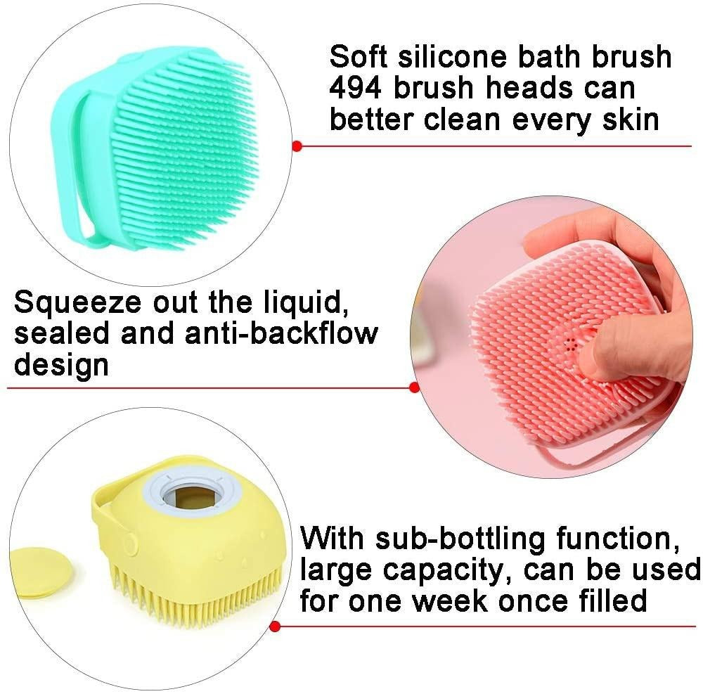 Silicone Bathing Brush – Gentle &amp; Durable
