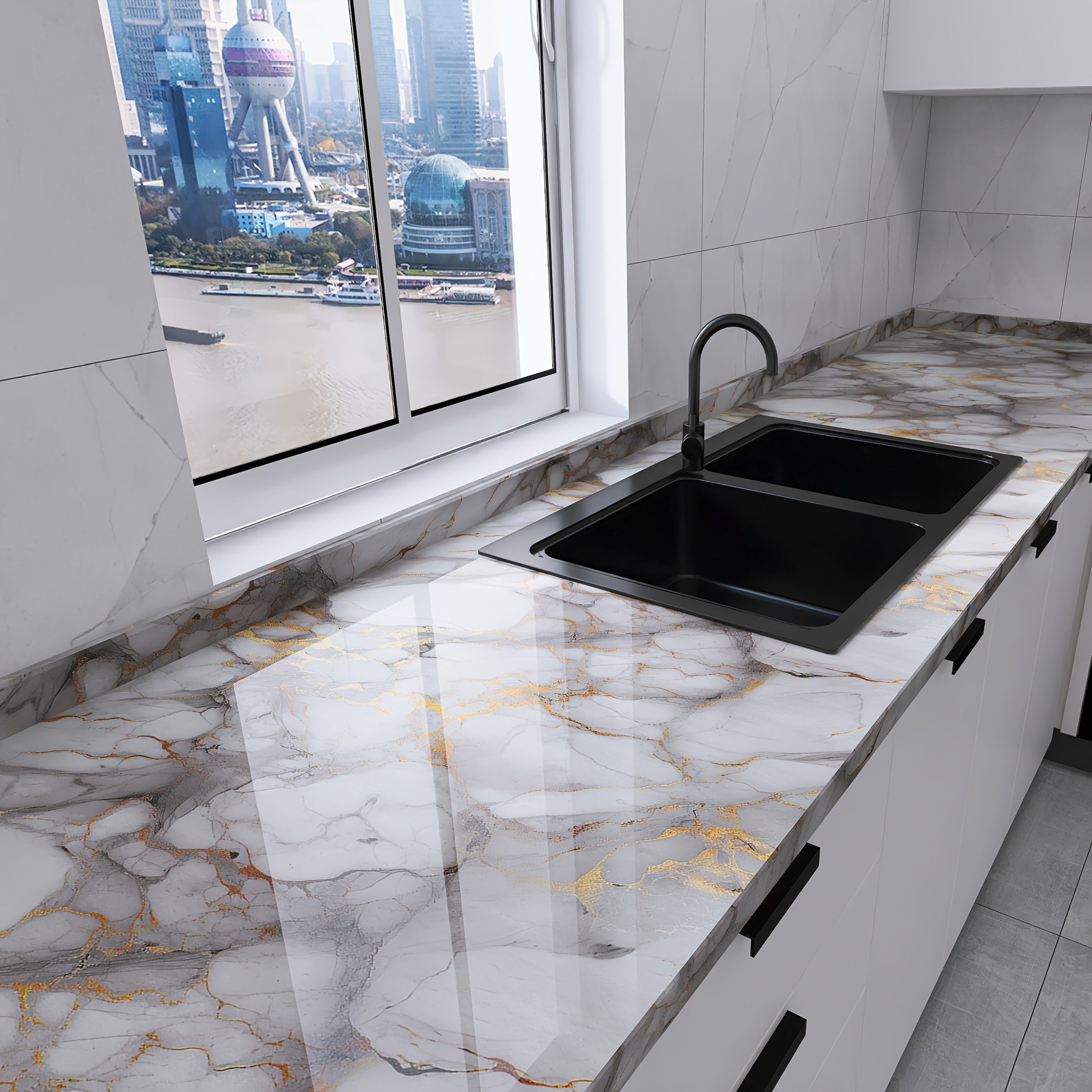 Wall Marble Sheet – Decorative Interior Wall Panel (Pack of Sheets)