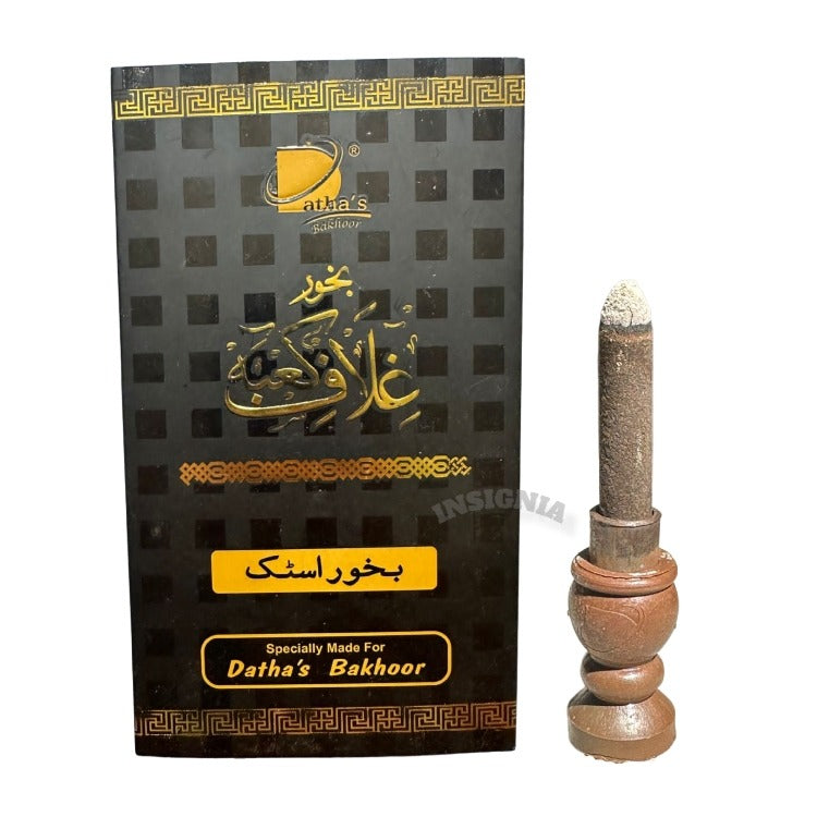 Ghilaaf-e-Kaaba Bakhoor – 12 Sticks with Burner