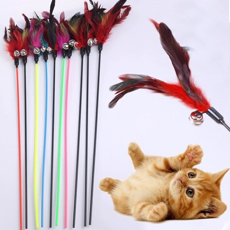 Cat Play Stick without\with Mice – Interactive Toy for Cats