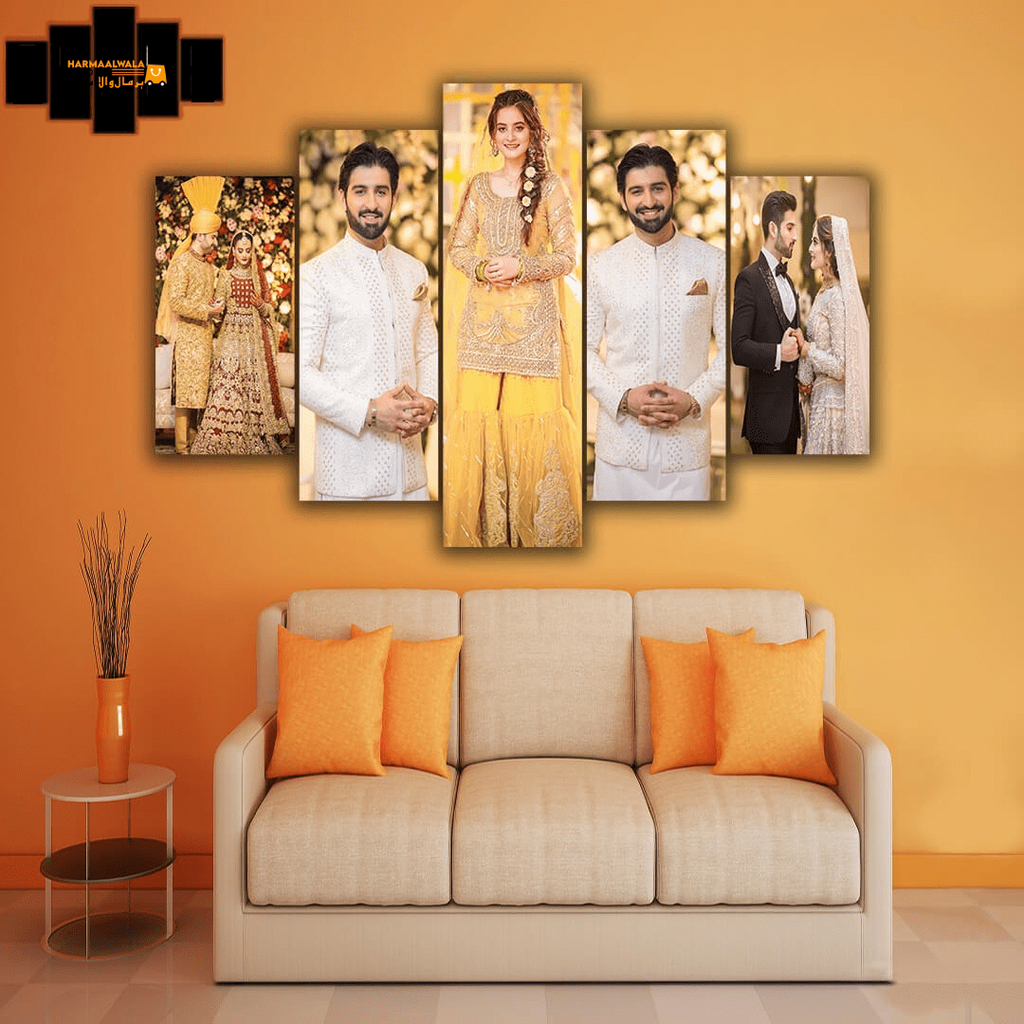 Photo Frame Set – 5 Pieces, Personalized