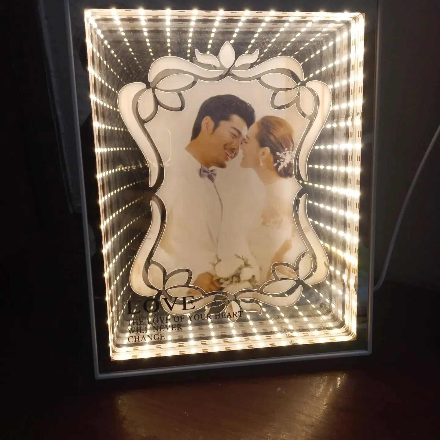 Magic Frame 8x10 – Heart Shape, Personalized